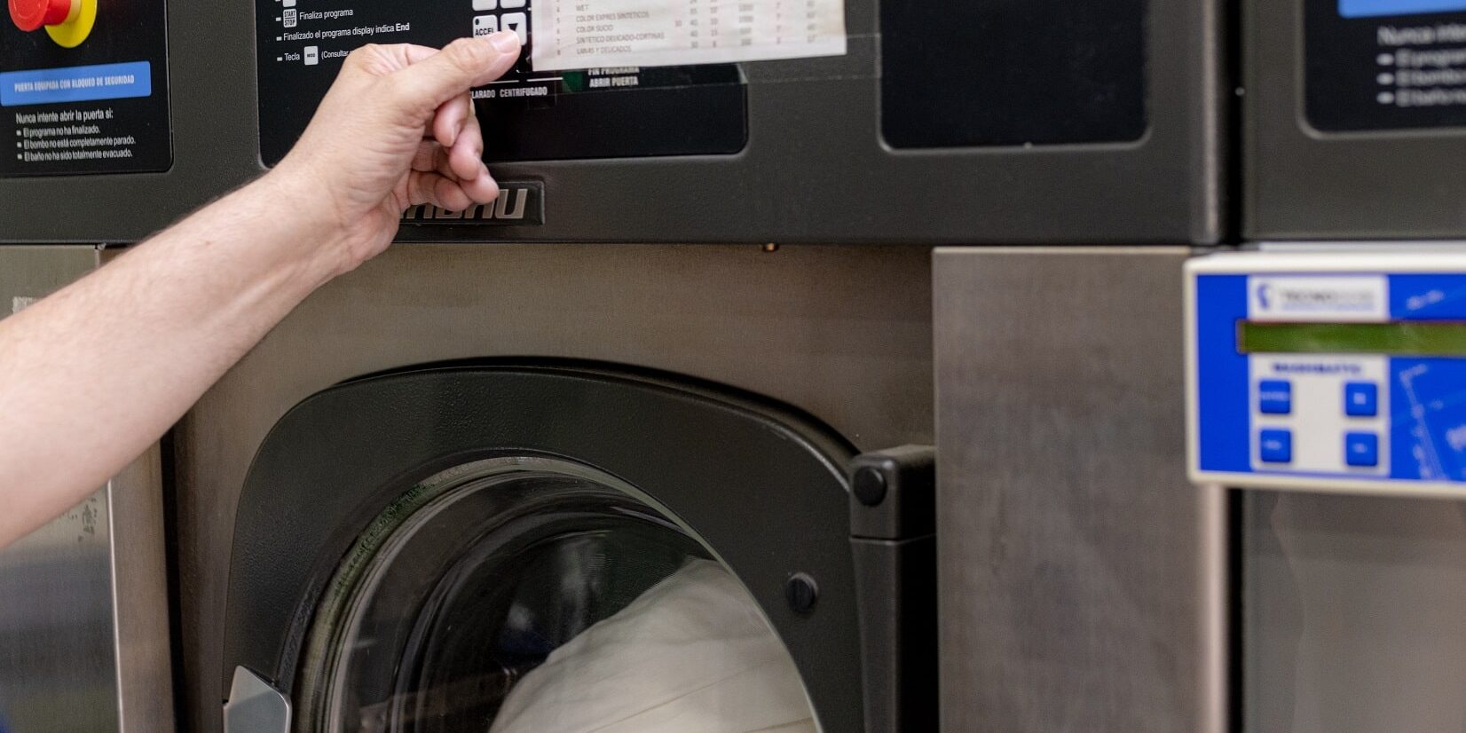 Lavandería en Valencia – máquina