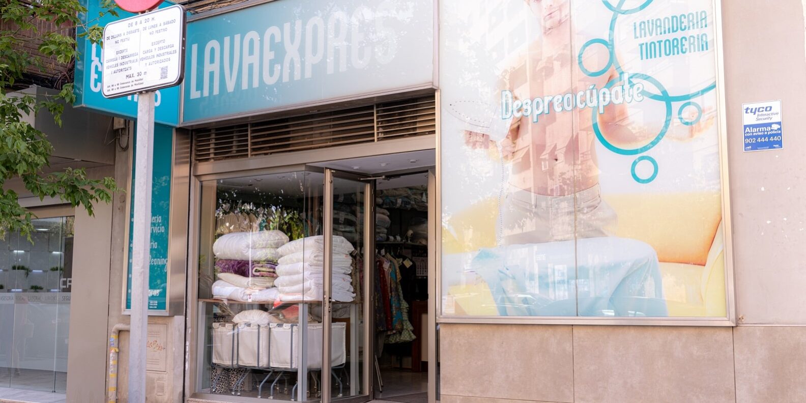 tintoreria en Valencia – fachada