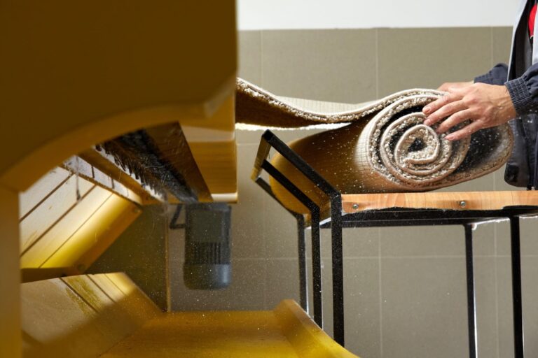 tintorería para alfombras en Valencia - maquina de limpieza