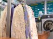 tintorería para vestidos de fallera en Valencia - percha