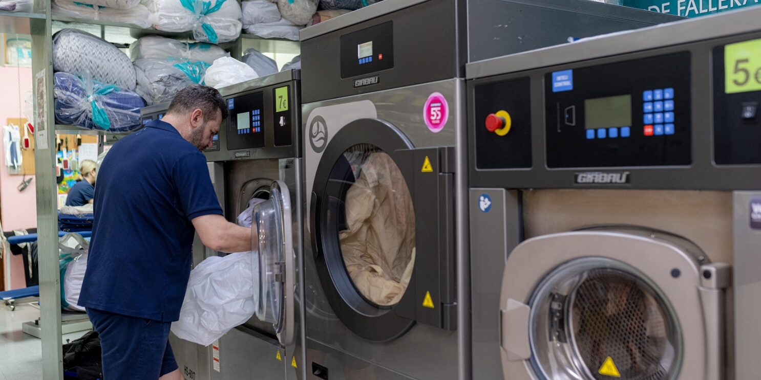 lavanderías en Valencia - recogida
