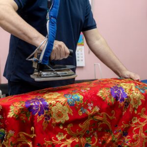 limpieza de traje de fallera en Valencia - Planchado