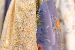 limpieza de traje de fallera en Valencia - Telas